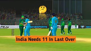 Most Shocking Match 😮 India Needs 11 Run