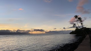 Maui Front street Lahaina Sunset