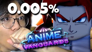 I GOT THE *NEW* 0.005% GOGETA IN Anime Vanguards