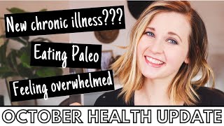 OCTOBER HEALTH UPDATE | Diabetes Insipidus + How Eating Paleo is Going  + More | Aimee Esther