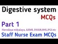 Digestive system || Multiple choice questions || AIIMS