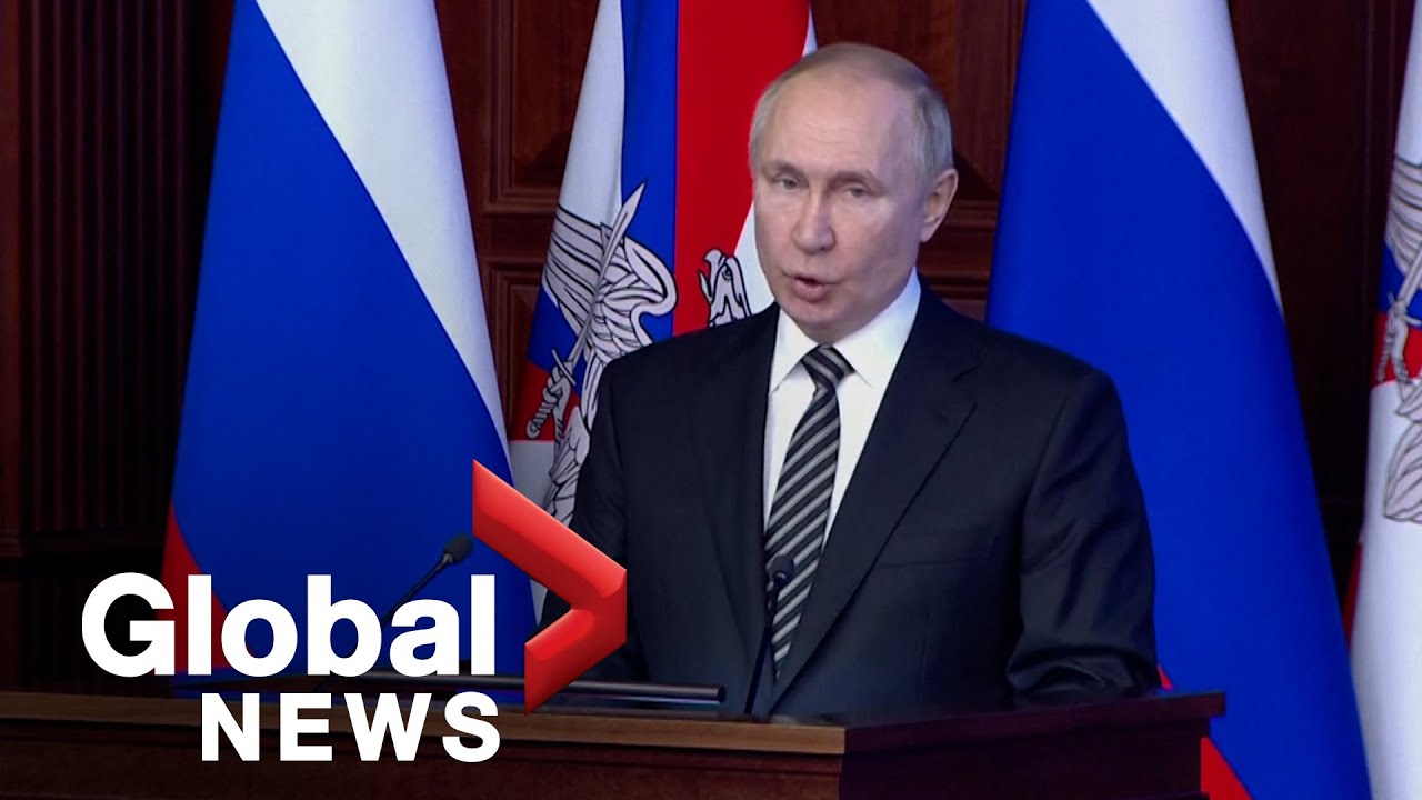 Russia's Putin Blames West For Tensions Since End Of Cold War - YouTube