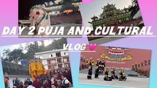 Aju day 2 puja ani evening ma culture programs ✌️🧿#puja#cultural#dancevideo#vlog