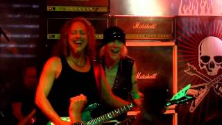 Blackout (Scorpions) - Michael Schenker w/Kirk Hammett (Metallica) at Rockbar (San Jose) 5/3/2015