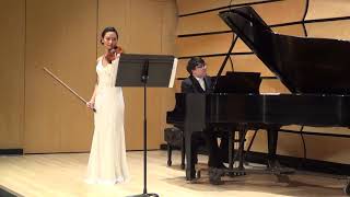 Rachelle Li - Violin Sonata No. 3, 2nd movement, Op. 45, E. Grieg