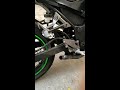 kawasaki z 300 no exhaust sound