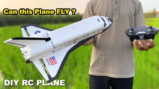 only from foam | DIY Space Shuttle RC airplane