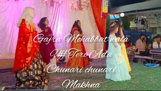 (jhumka Bareilly wala, uff Teri Ada, chunari chunari, makhna) song dance step 💜