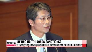 South Korea mulls lifting sanctions if North Korea improves relations