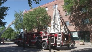 Residents evacuated from Shorewood apartment building following fire