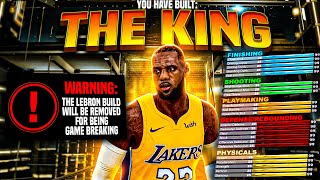 THIS BUILD NEEDS TO BE BANNED in NBA 2K23! *NEW* LEBRON JAMES BUILD is THE BEST BUILD IN NBA 2K23!