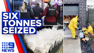 One of nation's biggest-ever meth busts intercepted in Canada | 9 News Australia