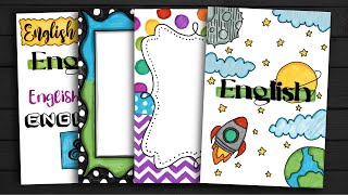photo Simple Border Design Creative Hindi Project Front Page front page design for school project