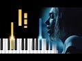 Silk City, Dua Lipa - Electricity - Piano Tutorial