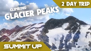 Solo | Climbing Glacier Peaks | Don't Look Down!!!