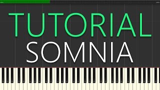 Jay Hardway - Somnia (Piano Tutorial) + MIDI Free Download