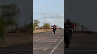 Ktm duke 390 | wheelie | Race track | #rider #wheelie #riders #bikelover #bikelife #bikeride