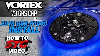 Vortex 2018 Suzuki GSX-R1000 Gas Cap Install | Sportbike Track Gear