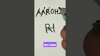 Aarohi name logo #trending #viral