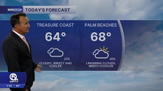 WPTV First Alert Weather Forecast for Morning of Tuesday, March 17, 2026