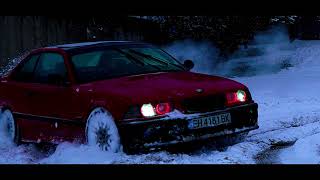 BMW E36 Meets Snow