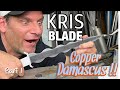 KRIS BLADE COPPER DAMASCUS DAGGER!!! PART 1