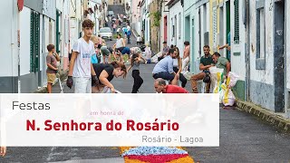 Festas de Nossa Senhora do Rosário 2024 - Ornamentação dos Tapetes