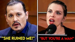 "You're Stupid" Johnny Depp RAGES On Julia Fox For Supporting Amber Heard