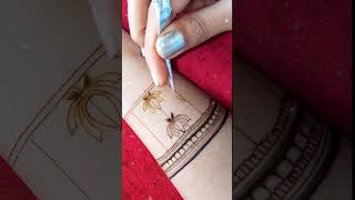 Very simple mehndi design art new 2025