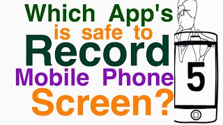 5 Best SCREEN RECORDER Apps for Android.Mobile phone screen recorder.