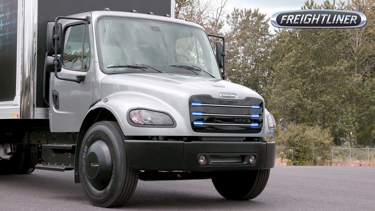 Freightliner EM2 Electric Truck - YouTube