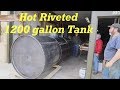 Old Fashioned Riveted Water Tank for the Borax Water Wagon | Engels Coach