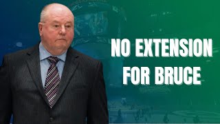 Bruce Boudreau will NOT BE EXTENDED; Jim Rutherford wants to see him coach a full season