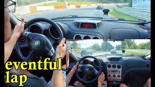 Alfa Romeo 156 1.9jtd lap on Nurburgring