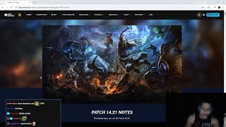 tyler1 reacts to patch 14.21 notes