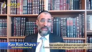 Le sang innocent - Or Ha'Haim sur paracha Choftim - Rav Ron Chaya