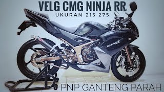 🔴NEW VELG CMG NINJA 150 RR GANTENG ABIS NO DEBAT PNP 215 275 🔥