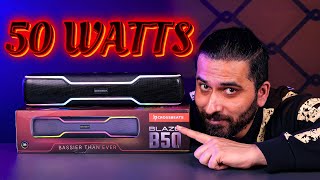 Get Ready for THUNDEROUS Sound with CrossBeats Blaze B50! | Unboxing \u0026 review | Born Creator