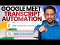 How to Use Google Workspace Studio with Google Meet (Step-by-Step)