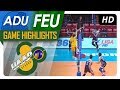 UAAP 80 MV: FEU vs. AdU | Game Highlights | April 8, 2018