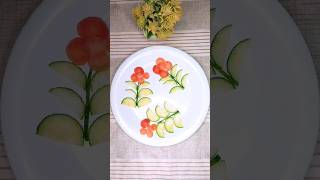 #cucumbercarving #art #cuttingfruit #easylifehack #vegetableart #vegetablecarving #cookwithsidra