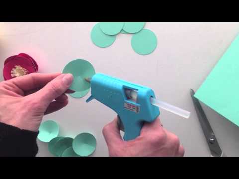 Paper Flower Tutorial Youtube