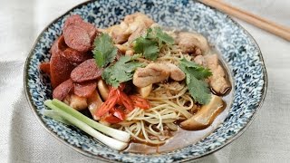 พาสต้าหน้าไก่ Chinese-Styled Chicken Stew with Pasta : พลพรรคนักปรุง