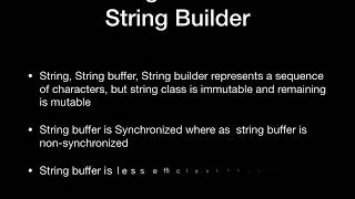 JAVA INTERVIEW QUESTIONS :String