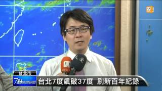 【2016.06.23】太平洋高壓勢力強 台北6月高溫 -udn tv