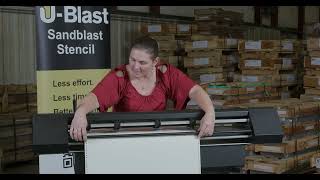 Proper Machine Setup for U-Blast Stencil Products