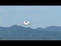 ＹＳ－１１離陸　南紀白浜空港　２０１０空の日フェスタ　帰り