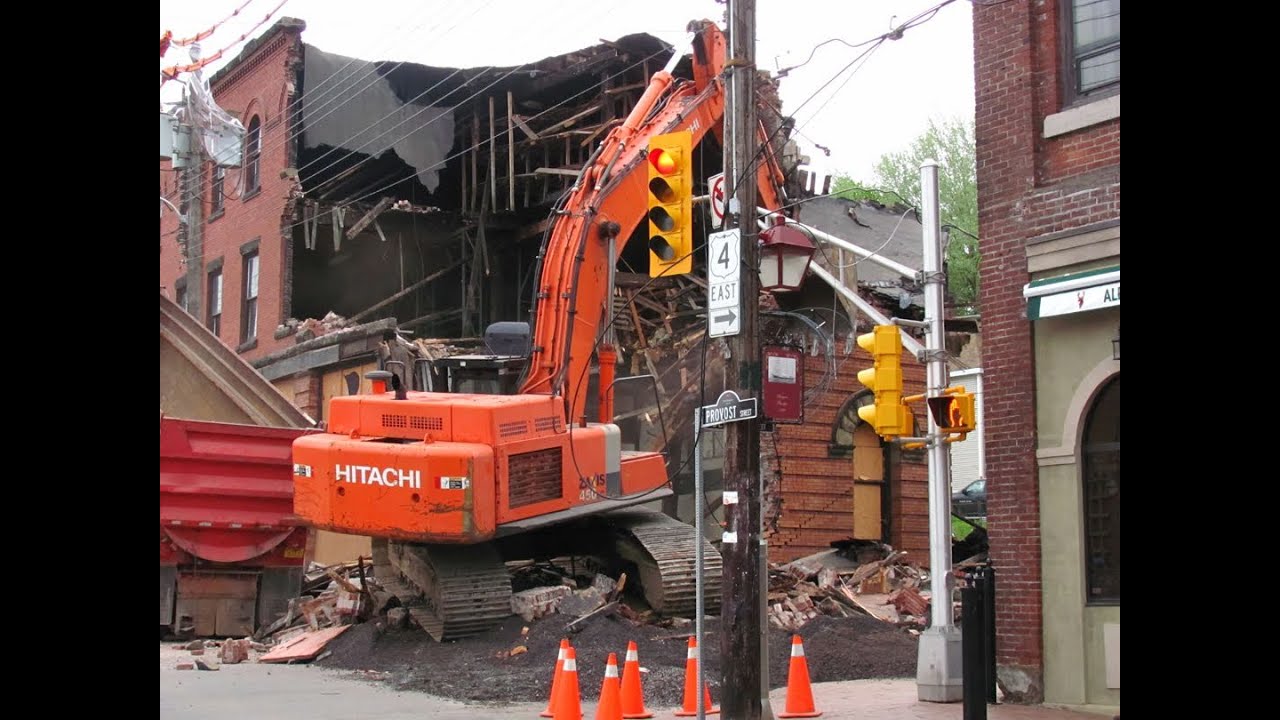 Building Demolition Part One Youtube