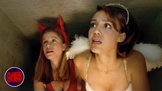 Escape from the hand | Idle Hands (Jessica Alba)