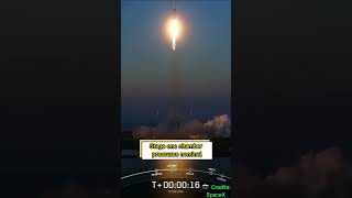 Falcon 9 by SpaceX launches Starlink 6-1 #shorts #viral